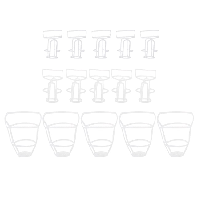 Redes de infusión para botellas, cubiertas para botellas colgantes, redes para botellas salinas (Color aleatorio), 15 Uds.