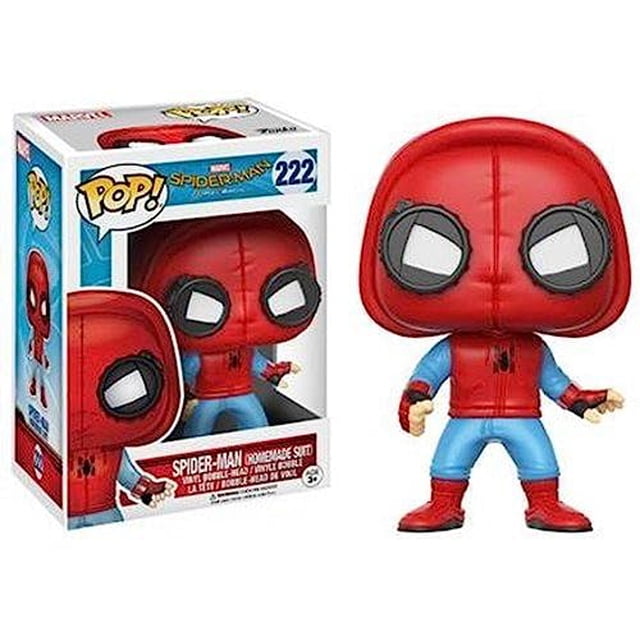Funko POP Spider-Man Homecoming Spider-Man Hecho en Casa 9,5 cm