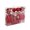 red, variant on S SERENABLE 40 Pieces Christmas Glass Balls,Xmas Decorative Baubles,Shatterproof Christmas Tree Ball Ornaments for Anniversary Party Home gold