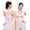 Light Pink, variant on Posture Corrector for Women and Men, 5 Full Back Support Brace Rods, FSA&HSA Eligible, Adjustable Shoulder Straightener, Improving Hunchback Posture, Upper and Lower Back, Neck Pain Relief, Medium