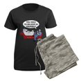 thumbnail image 5 of CafePress - Believe In Yourself Pajamas - Women's Short Sleeve Print T-Shirt and Pants Dark Cotton Pajama Set, 5 of 7