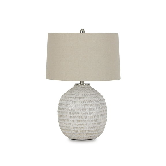 Signature Design by Ashley Casual Jamon Table Lamp, Beige
