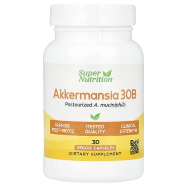 Super Nutrition Akkermansia 30B, 150 mg, 30 Veggie Capsules