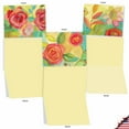 thumbnail image 4 of 10 All Occasion Blank Note Cards Assorted (4 x 5.12 Inch) - SUMMER FLOWERS M3741OCB-B1x10, 4 of 6