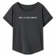 thumbnail image 4 of Camiseta para mujer, camiseta básica, corte regular, camiseta activewear con cuello redondo para todos los días, oficina, senderismo M, 4 of 9
