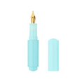 thumbnail image 1 of Mini Candy-colored Fountain Pen, Candy Colored Pocket Pen with Extra Fine Nib, Compatible with Ink Cartridges and Eyedropper Fill, 1 of 7