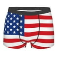 thumbnail image 4 of Goofa America Flags3 Printed Men's Boxer Briefs Underwear, Moisture-Wicking Underwear, Trunk,Soft and Breathable Cotton Underwear-XX-Large, 4 of 9