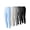 Black, White, Dark Gray, Light Gray, Sky Blue, variant on Girls Leggings Toddler 5 Pack Cotton Full‑Length Stretch Pants Basic Kids Daily Wear 3T‑12