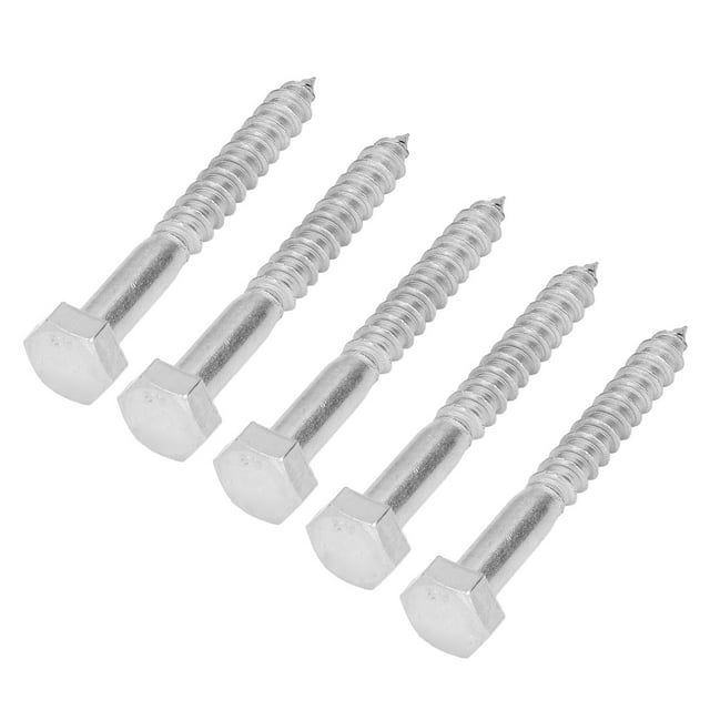 Tornillos De Tracción Hexagonales Perno De Media Rosca De Acero Inoxidable 304 Tornillos De Tracción Hexagonales Para Madera Tornillo Autorroscante De Madera Para Componentes De