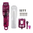 thumbnail image 2 of Kit de carcasa completa de bricolaje, cubierta de la base de la carcasa de la cubierta del cabello para la parte 8148 8591 Rosa Colcomx cortadora de cabello Carcasa, 2 of 8