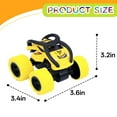 thumbnail image 2 of BESTSKY Toy Cars,Plastics Cars Toys,Safe Materials Diecast Cars,yellow2, 2 of 7
