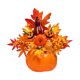 thumbnail image 3 of Adorno de hojas de arce y calabazas de Halloween para mesa de comedor, centro de mesa, decoración creativa de escritorio para cafetería, accesorio de Estilo F, 3 of 8