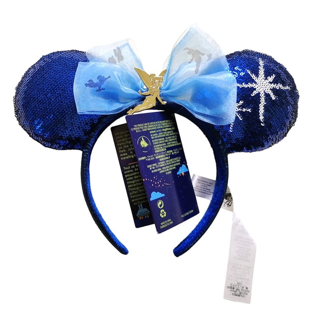 Diadema Original con orejas de Mickey de Disney, diadema para Cosplay de Disneyland Little World, diadema para fiesta, accesorio para el cabello para adultos/niños Gao Jinjia LED