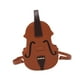 thumbnail image 5 of Bolso bandolera con forma de violín para mujer, minibolso informal de cuero PU a la moda, pequeño bolso bandolera Marrón, 5 of 8