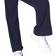 thumbnail image 3 of Pantalones informales para mujer, cintura alta, pierna recta, holgados, cómodos, Color puro, pantalones informales para mujer, azul purpúreo 3XL, 3 of 5