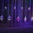 thumbnail image 5 of 8.8" Christmas Window Silhouette Lights Decorations,Lighted Octagonal Window Silhouette Decoration for Xmas,New Year,Party, Indoor Outdoor Decor LED Suction Cup Decorative String Light(Multcolor-1PC), 5 of 8