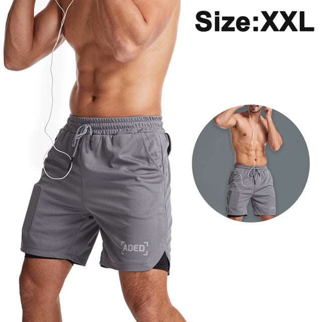 Pantalones cortos de entrenamiento para correr para mujer con forro 2 en 1 pantalones cortos deportivos atléticos con bolsillo con cremallera Zhivalor 221467-8
