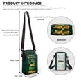 thumbnail image 6 of HELLHERO St. Patrick's Day Crossbody Sling Bags with Double Layer for Outdoor Daily Use, 6 of 7