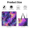 thumbnail image 2 of Colorful Tie Dye Vortex Picnic Blanket Waterproof Outdoor Beach Blanket Hand-held Pad Suitable for Travel, Camping, Beach, Family Gatherings, 2 of 7