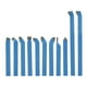 thumbnail image 1 of 11 PPCS Herramientas De Torno De Mm Herramientas De Corte De Grooving De Grooving Tool Tool De Con Alta Dureza Para Tornos Automáticos Semiautomáticos Generales, 1 of 7
