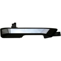 Dorman 96613 Front Passenger Side Exterior Door Handle for Specific Honda Models, Chrome ; Black