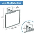 thumbnail image 5 of 5612 Mode Towel Ring, Chrome, 5 of 5