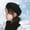 Black, variant on Little Girls Beret Hat Winter Warm Beanie Cap Toddler French Style Knit Hat Baby Cute Flower Berets Wine 2-4 Years