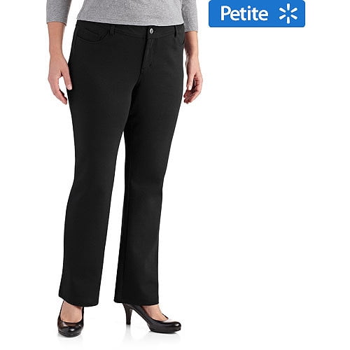 Women's Plus-Size Petite Bootcut Ponte 