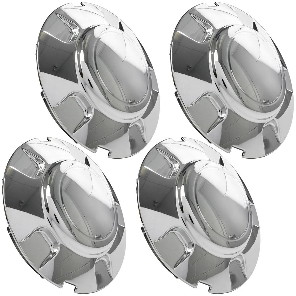 Krator 4pc Chrome Wheel Center Caps Wheel Hub Cap Lug Nut Covers