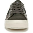 thumbnail image 2 of Malibu Womens Super Smile Leather Trim Lifestyle Casual And Fashion Sneakers, 2 of 7