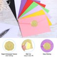 thumbnail image 4 of Uxcell Embossed Seal Stickers,  200Pcs Small Heart Wax Looking Embossed Envelope Self Adhesive Sticker, Gold Tone, 4 of 6