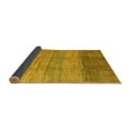thumbnail image 2 of Ahgly Company Indoor Rectangle Abstract Yellow Contemporary Area Rugs, 6' x 9', 2 of 4