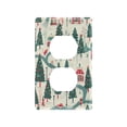 thumbnail image 3 of Switch Panel Switch Decoration 2.76x4.53x0.28 Inches Duplex Outlets Switch Plate Wall Plates Living Room Kitchen Bedroom Study Switches Cartoon Tree House, 3 of 8