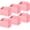 Pink, variant on 36 Pcs Party Favor Treat Boxes, Goodie Candy Gable Paper Gift Boxes with Handles for Birthday Wedding Shower Christmas Party Supplies, 6 x 3.5 x 3.5 Inches(Pink)