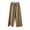 Khaki, variant on Tqcoqu Women's Plus Size Cropped Wide Leg Pants Elastic Waist Casual Palazzo Trousers with Pockets,Beige,Women's M-XXXXL