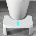 Zyhtgyee Toilet Stool Heavy Duty Toilet Potty Stool 7 Inch Stool for