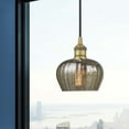 thumbnail image 6 of 616-1P-SG-G91 Innovations Lighting Fenton - 1 Light Mini Pendant In Industrial Style-8.25 Inches Tall and 6.5 Inches Wide-Satin Gold Finish-Matte, 6 of 7