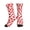 1 Black, variant on Women's Men's Canada Maple Leaf Colorful Novelty Pattern Crew Athletic Socks