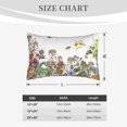 thumbnail image 6 of Bixox Herbs and Wildflowers Printed Pillow Protector,Super Soft Ideal for Home,Guests,Rentals - 20"x30", 6 of 8
