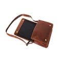 thumbnail image 5 of Jaald 13" Leather Messenger Bag Men Crossbody Shoulder Satchel Laptop Office Side Purse Women Travel Graduation Gift Rustic Work Briefcase, 5 of 8