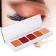 thumbnail image 4 of Paleta de sombras de ojos de 5 colores, resistente al agua, brillo mate, sombra de ojos, polvo cosmético, 4 of 8