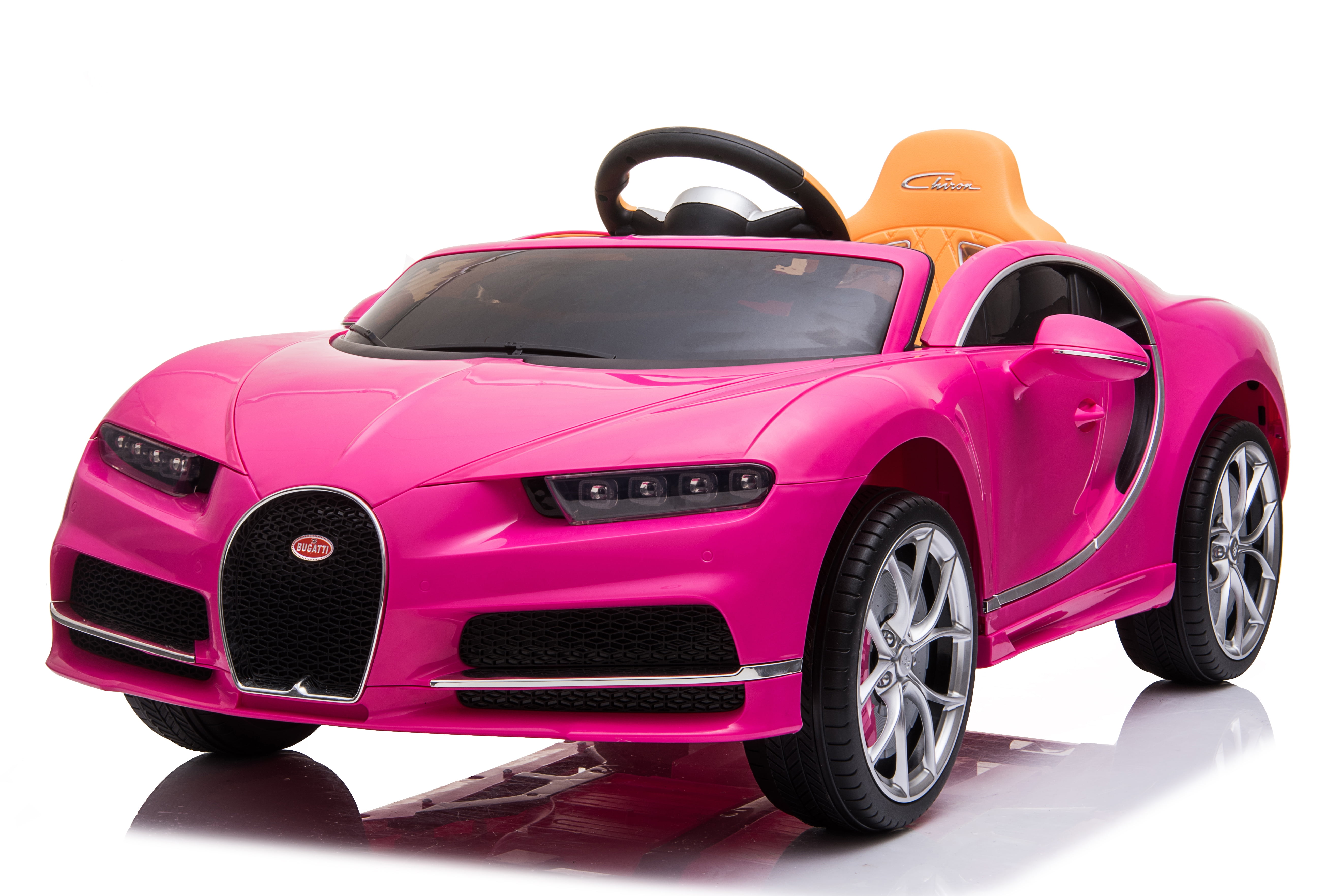 Uenjoy 12V Licensed Bugatti Chiron Kids Ride On Car Battery Operated