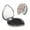 Heart Shape, variant on Picia Cute Autumn Gnomes for Compact Vanity Mirror , Travel Makeup Mirror , Portable Magnifying Cosmetic Mirror for Daily, Work, Business-Heart Shape