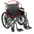thumbnail image 3 of 22x18 Vinyl BACK Upholstery. Fits Invacare Wheelchairs, 3 of 3
