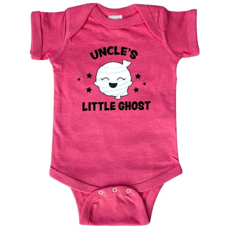 

Inktastic Cute Uncle s Little Ghost with Stars Gift Baby Girl Bodysuit