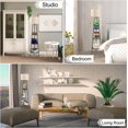thumbnail image 5 of 2 PCS Black Floor Lamp with Shelves for Living Room， Standing Lamp，Tall Lamp，Modern Floor Lamp for Living Room，Bedroom or Office（Black Floor Lamp）, 5 of 6