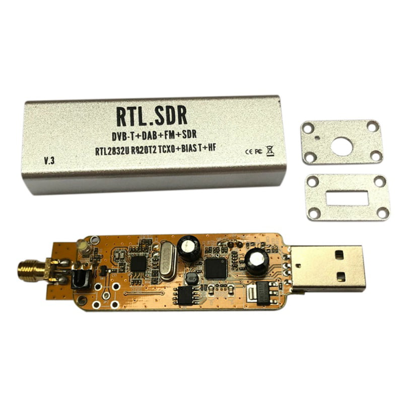 RTL-SDR RTL2832U 1PPM TCXO HF BiasT SMA Software  Empfänger Antennen Kits 