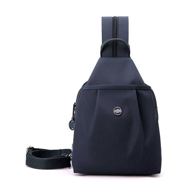 Hioecau Anti-Theft Sling Backpack 3-in-1 Waterproof Commuter Bag Oxford Fabric Convertible Backpack for Outdoors Commuting Hiking