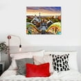 thumbnail image 4 of Nawypu Parc Güell Barcelona Poster Pictures For Wall Art Canvas Prints Wall Decor Living Room Office Bedroom Home Decorations With Framed, 4 of 4