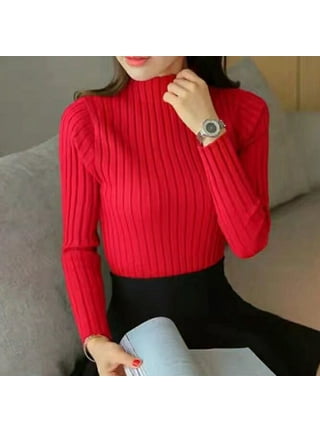 Walmart hot sale red turtleneck